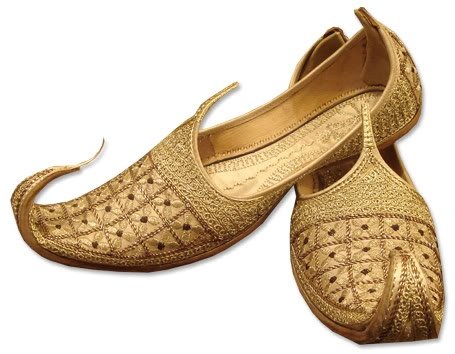 Ethnic Footwear Golden